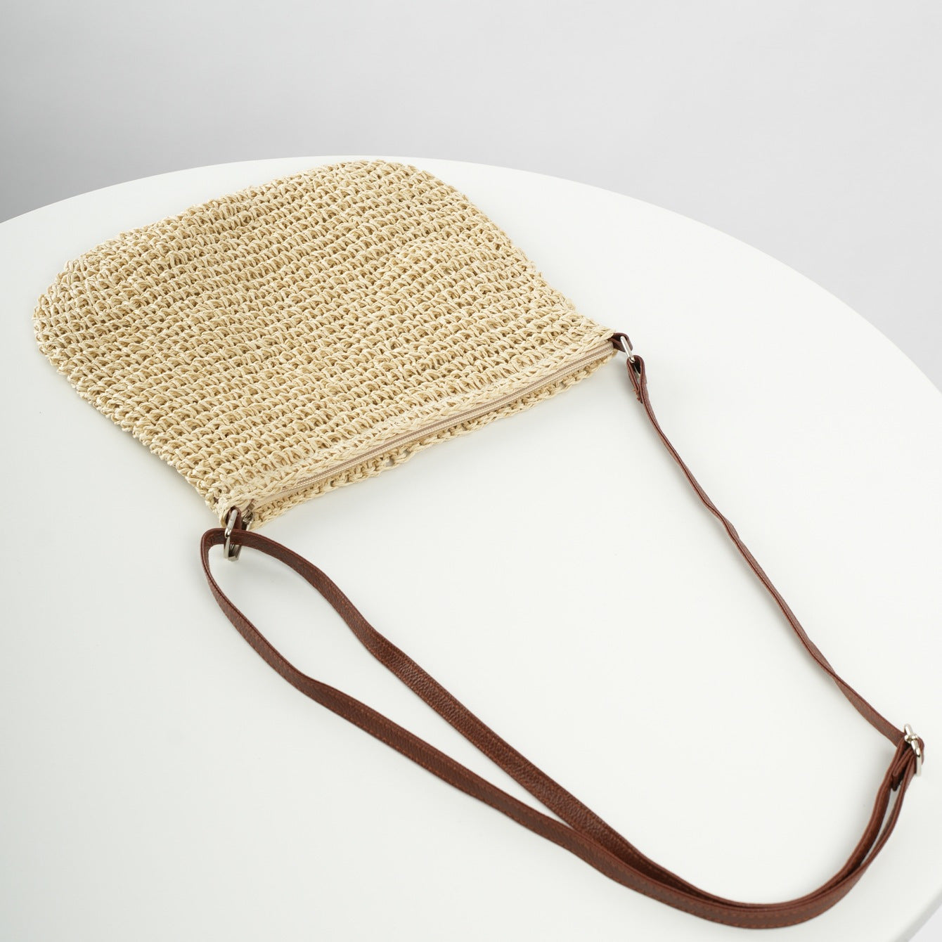 Sustainable Handwoven Straw Tote Bag - Eco-Friendly Beach & Vacation Bag